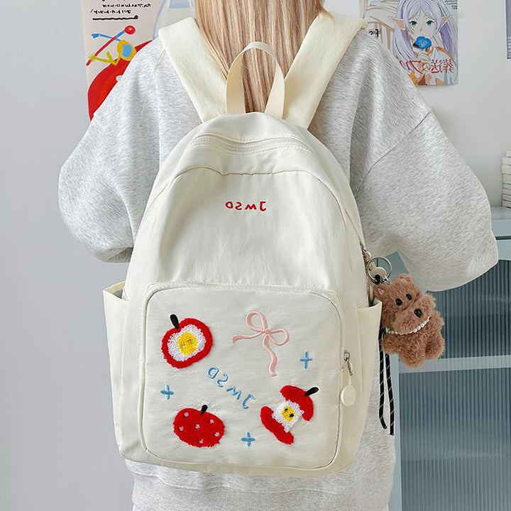 Stylish Embroidered Backpack