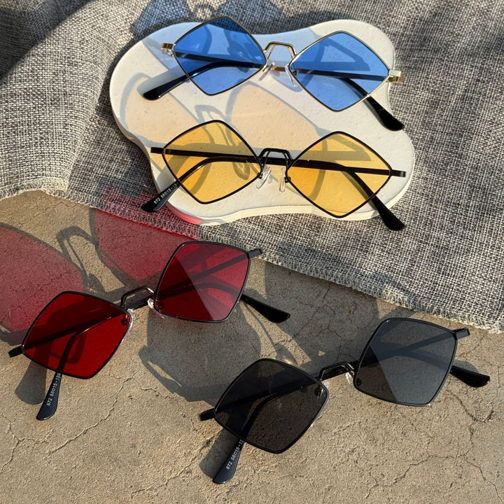 Geometric Frame Sunglasses Kalsten
