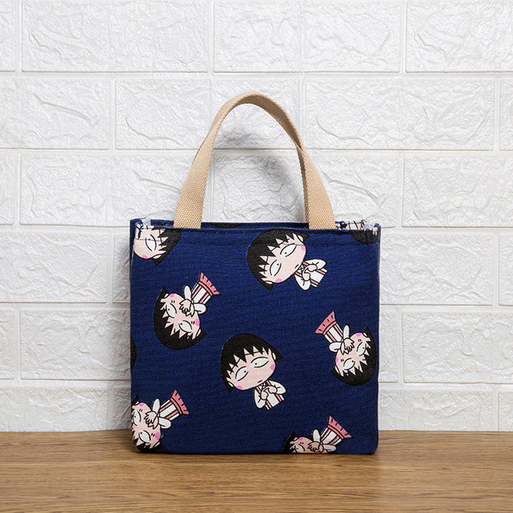 Cute Cat Print Tote Bag Kalsten