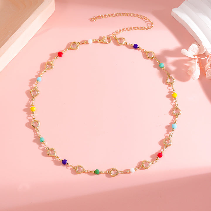Colorful Heart Charm Bracelet Kalsten
