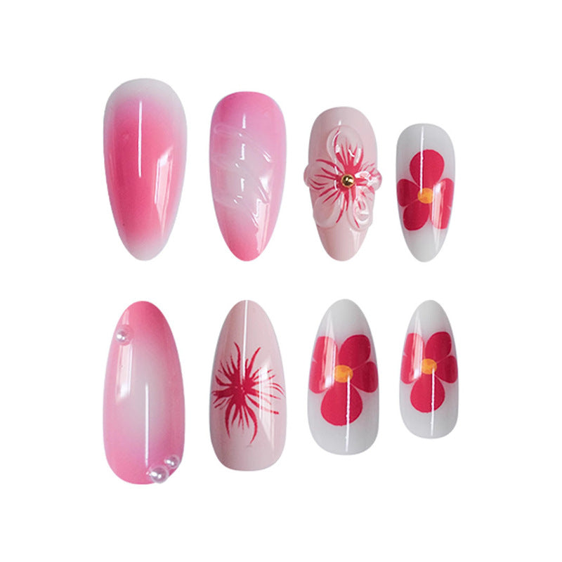 Floral Inspired Acrylic Press-On Nails Kalsten