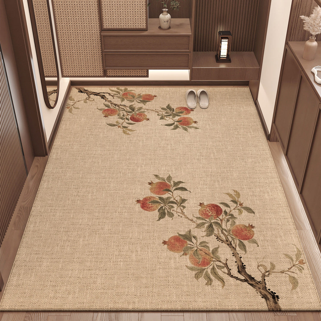 Floral Patterned Area Rug