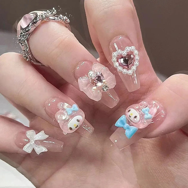 Stylish Press-On Nail Set Kalsten