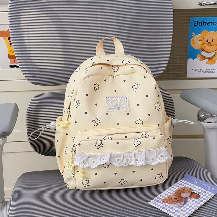 Cute Graphic Print Backpack Kalsten