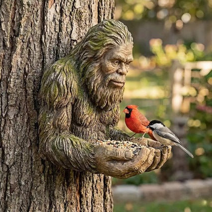 Decorative garden figure with bird feeder Kalsten