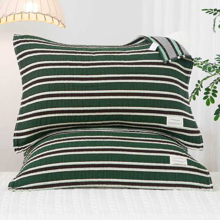 Ladies pillowcases with modern stripe pattern Kalsten