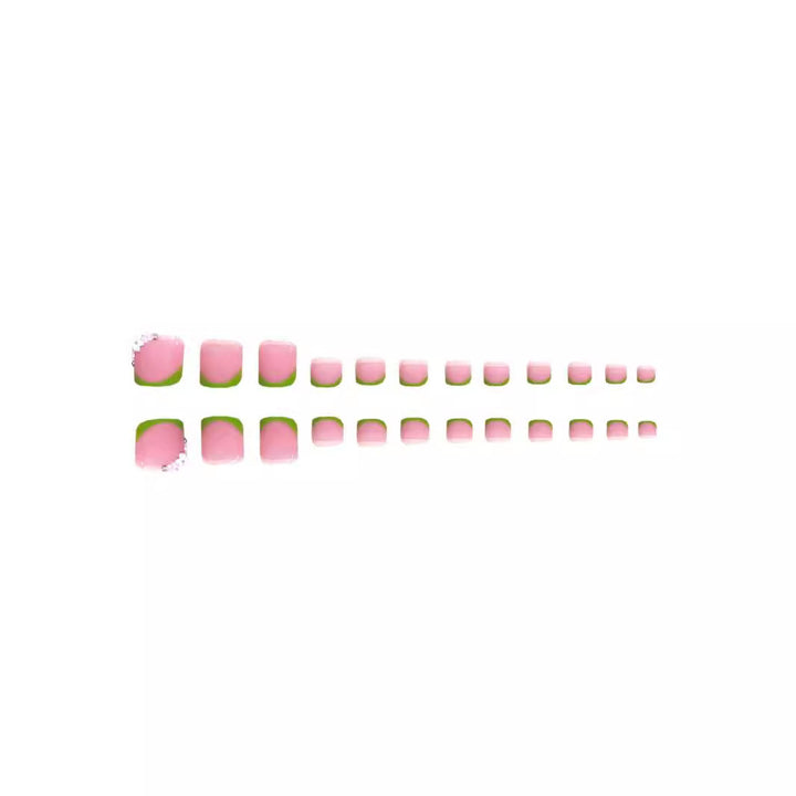 Floral Decorated Press-On Nail Set Kalsten