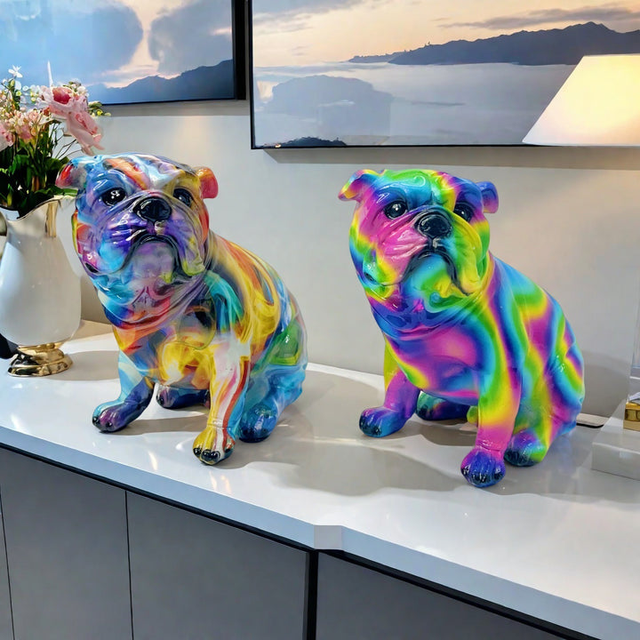 Artistic Bulldog Figurine Kalsten