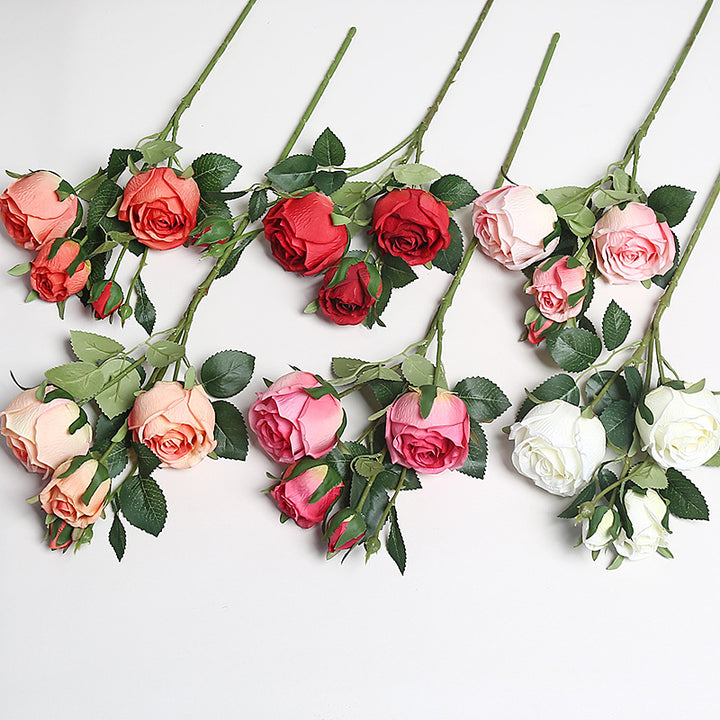 Realistic Artificial Rose Arrangement