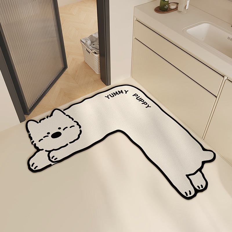 Cute Animal-Themed Bath Mat Kalsten