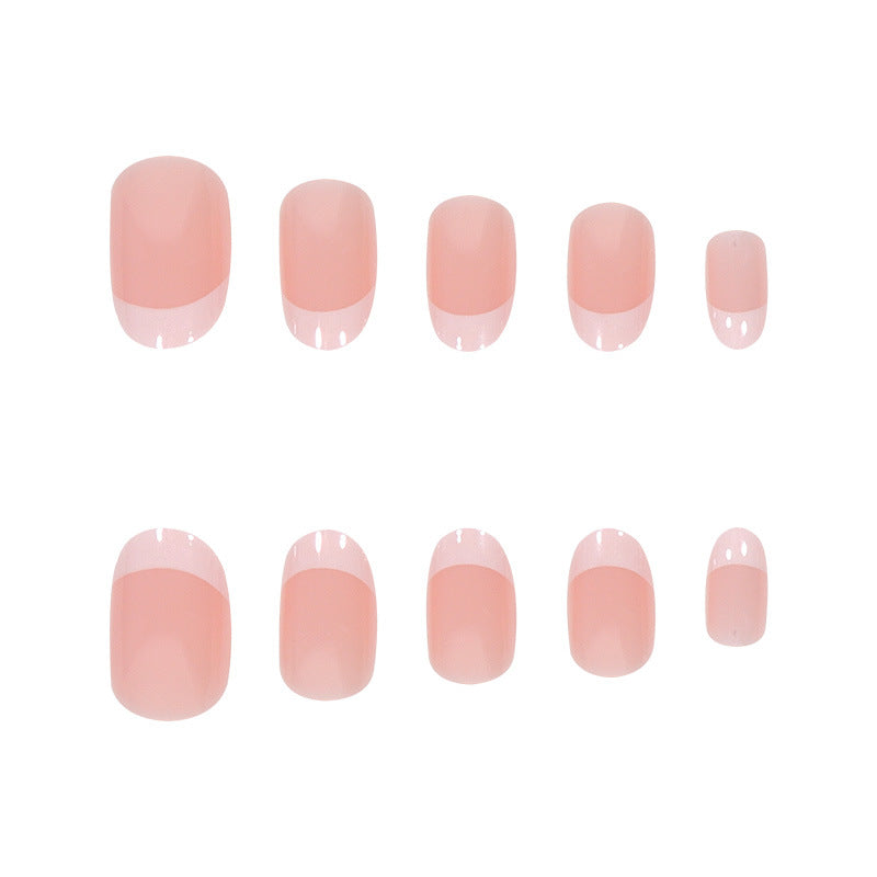Elegant French Tip Nail Extensions Kalsten