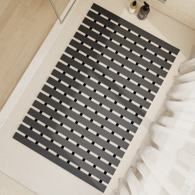 Slatted Bamboo Bathroom Mat Kalsten