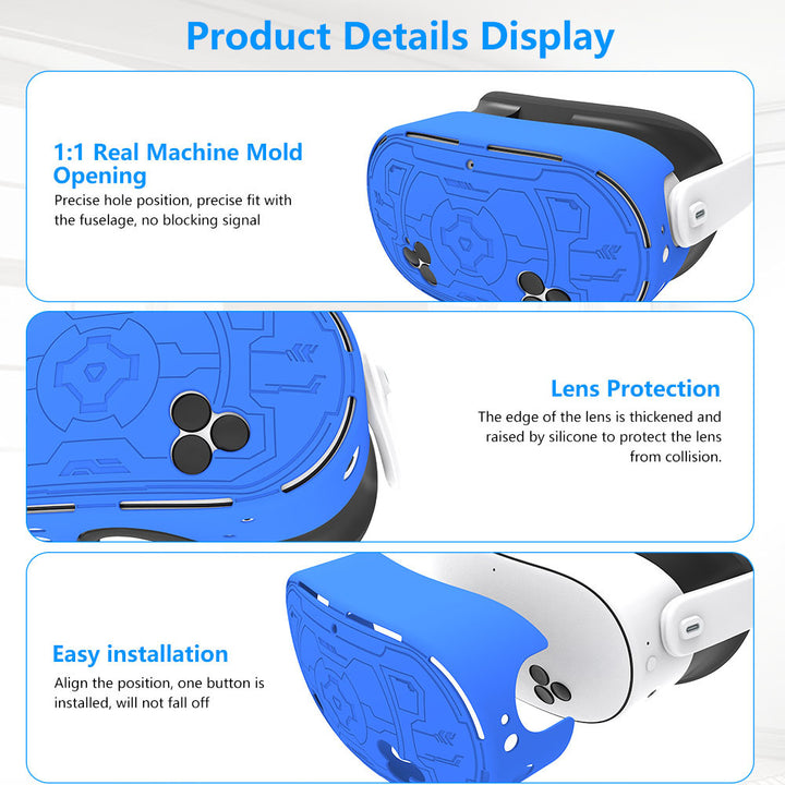 VR Accessories Set with Protective Masks and Ergonomic Handles Kalsten
