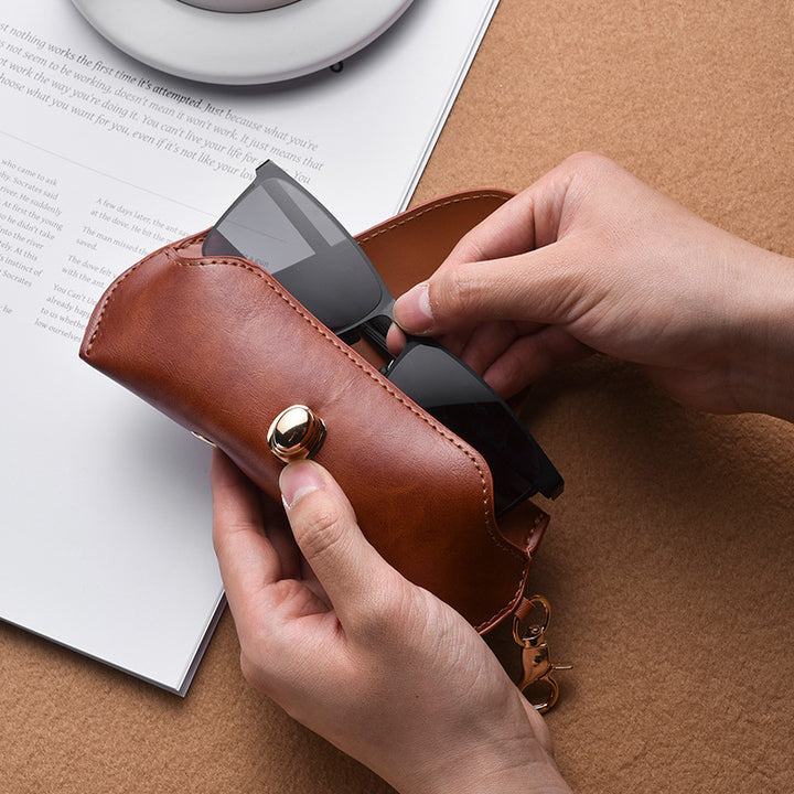 Elegant Leather Sunglasses Case Kalsten