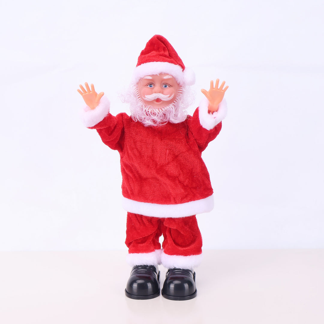Decorative Santa Claus figure with candy