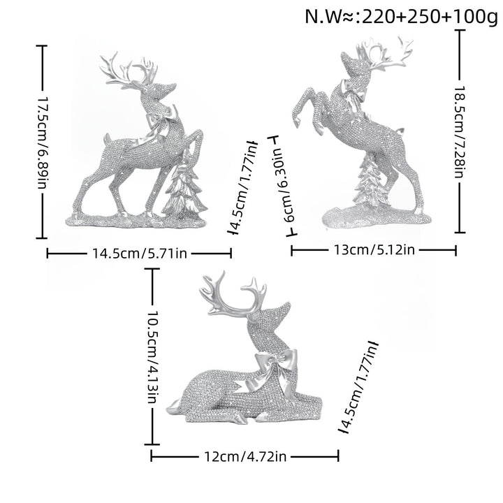 Luxurious Reindeer Sculpture Kalsten