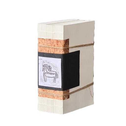 Decorative Ceramic Vase with Rope Handle