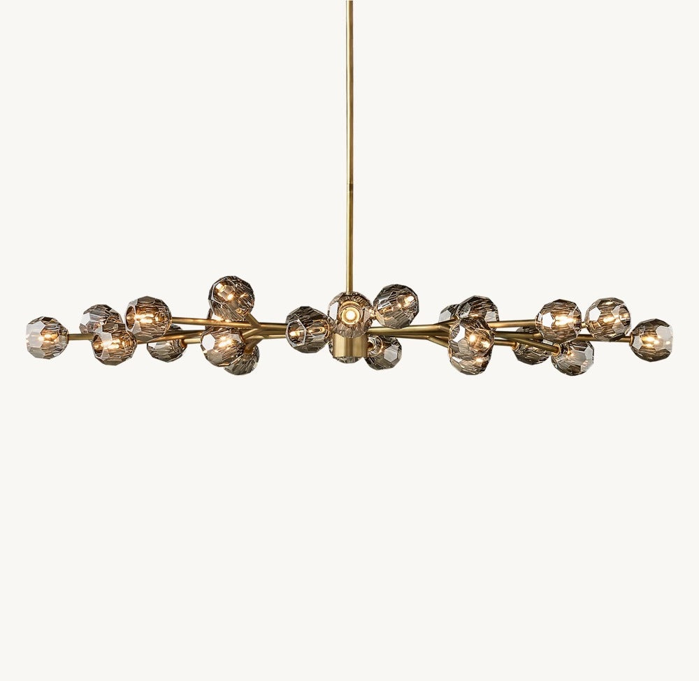 Modern Floral Chandelier