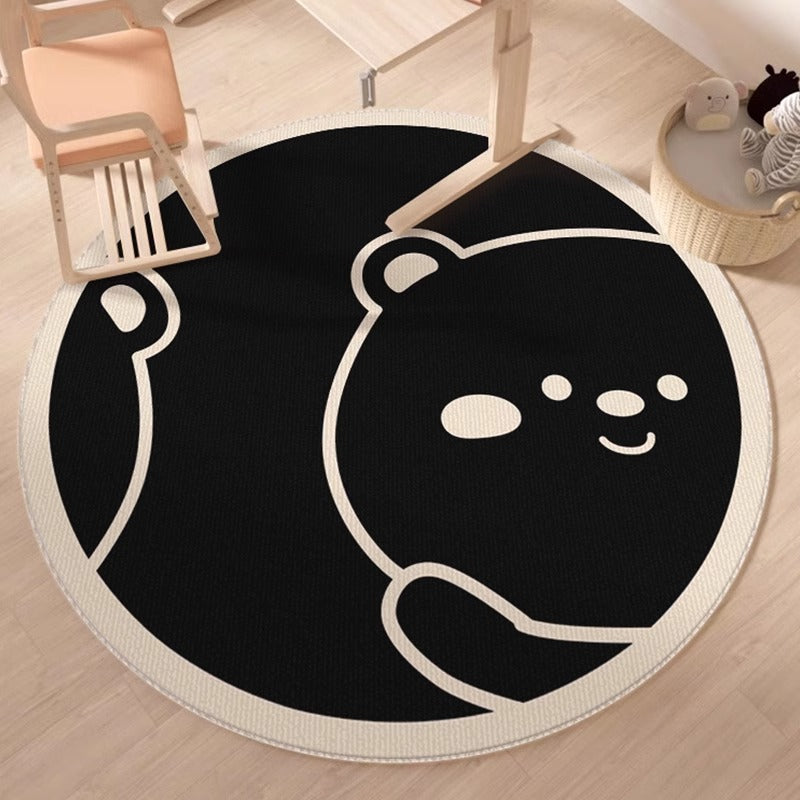 Round Playroom Area Rug