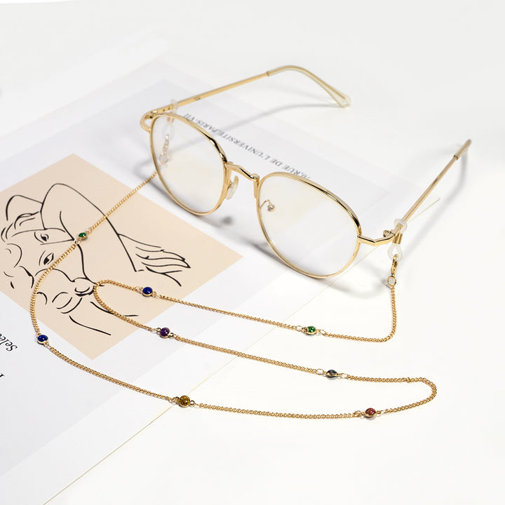 Decorative Eyewear Chain with Colorful Beads Kalsten