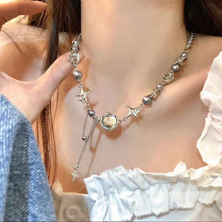 Celestial Star Choker Necklace Kalsten