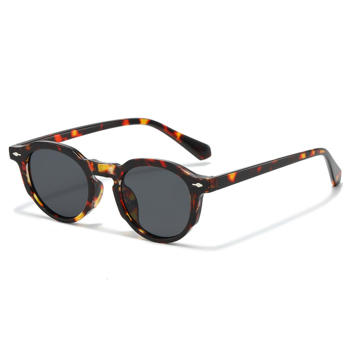 Stylish Retro Oval Frame Sunglasses Kalsten
