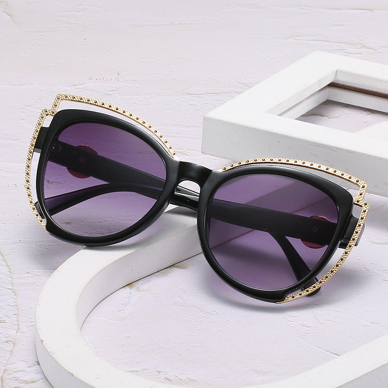 Luxury Decorative Cat-Eye Sunglasses Kalsten
