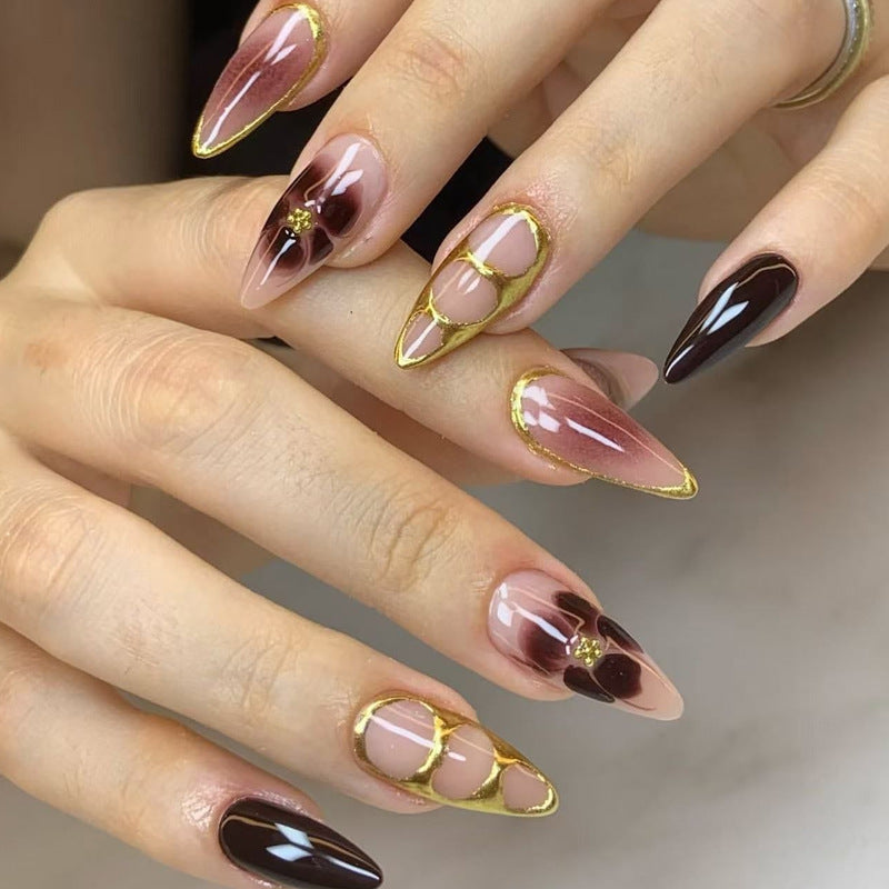 Elegant Pointed Nail Enhancements Kalsten