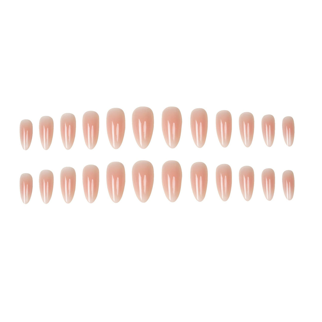 Elegant Press-On Almond Shaped Nail Set