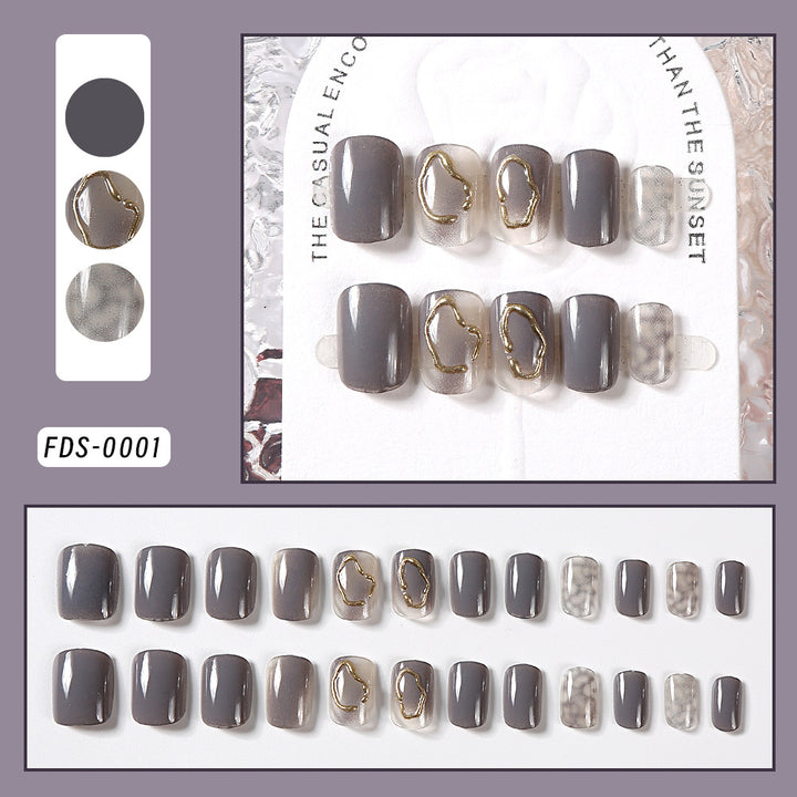 Decorative Nail Art Press-On Set Kalsten