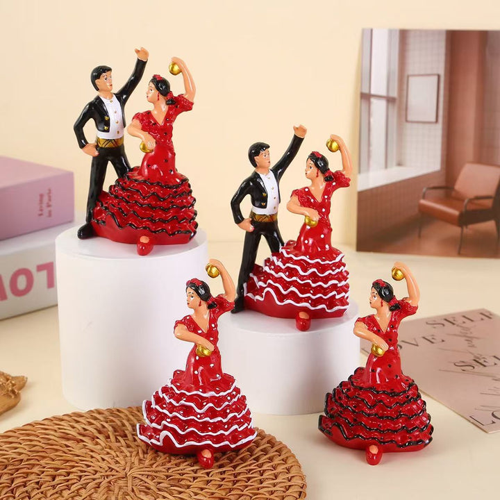 Dance figure in Spanish style Kalsten