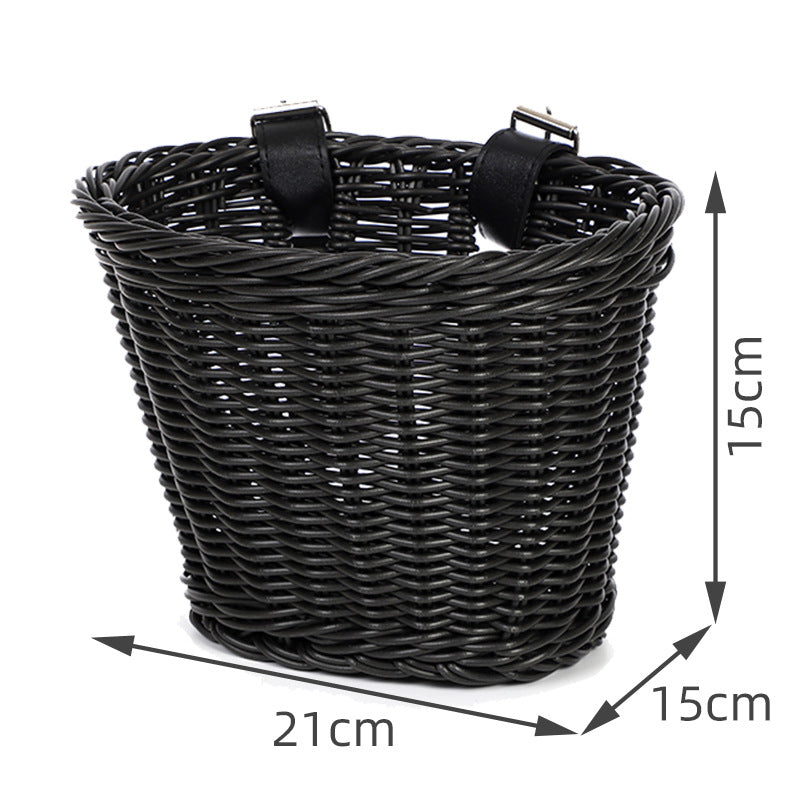 Woven Storage Basket with Handles Kalsten