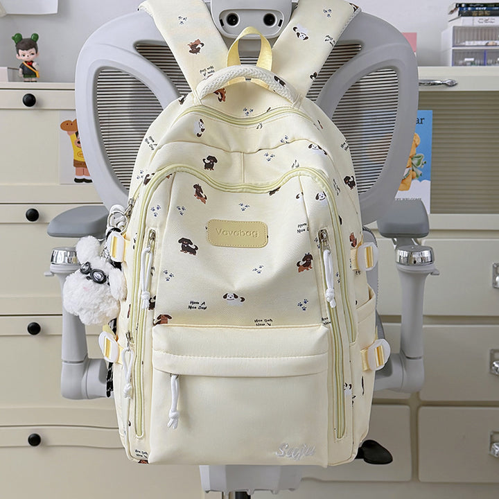 Playful Dog-Themed School Backpack Kalsten