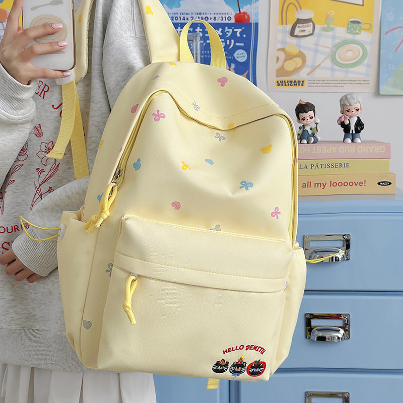 Casual Illustrated Travel Backpack Kalsten