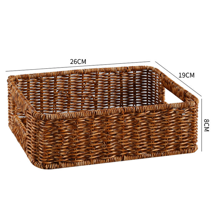 Unisex Practical Storage Basket made of Woven Material Kalsten