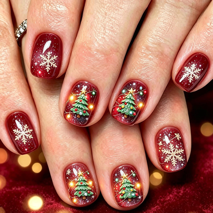 Decorative Holiday Nail Art Set Kalsten