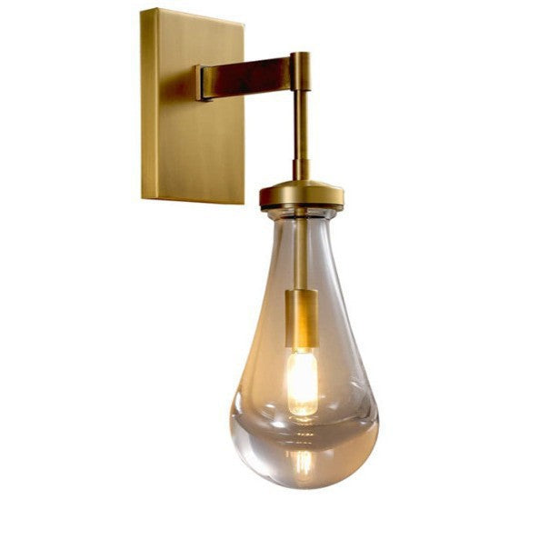 Elegant Glass Wall Sconce