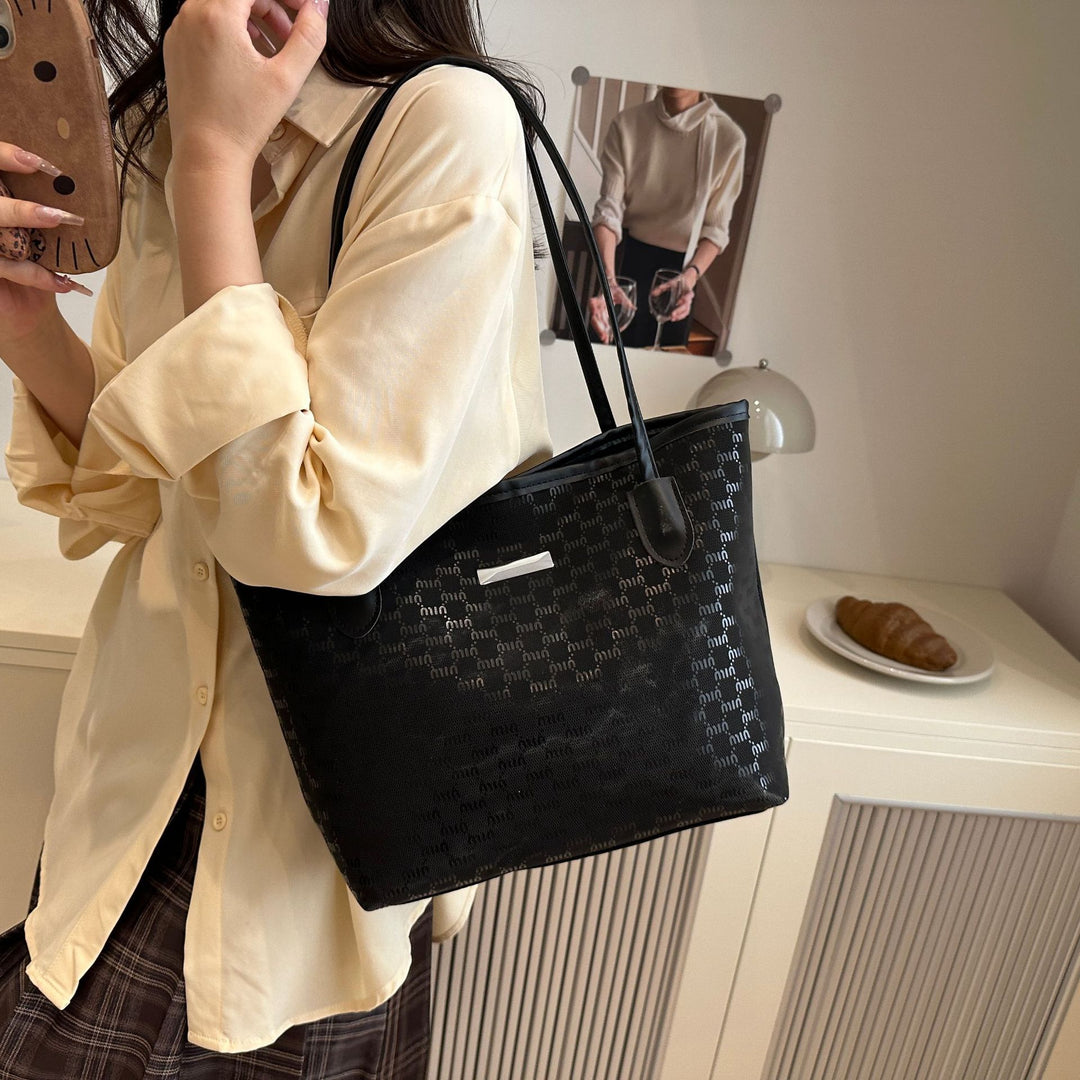 Elegant Textured Tote Bag Kalsten