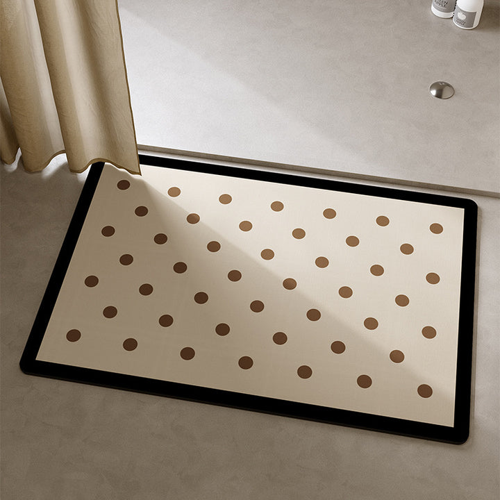 Playful Cat-Themed Bath Mat Kalsten
