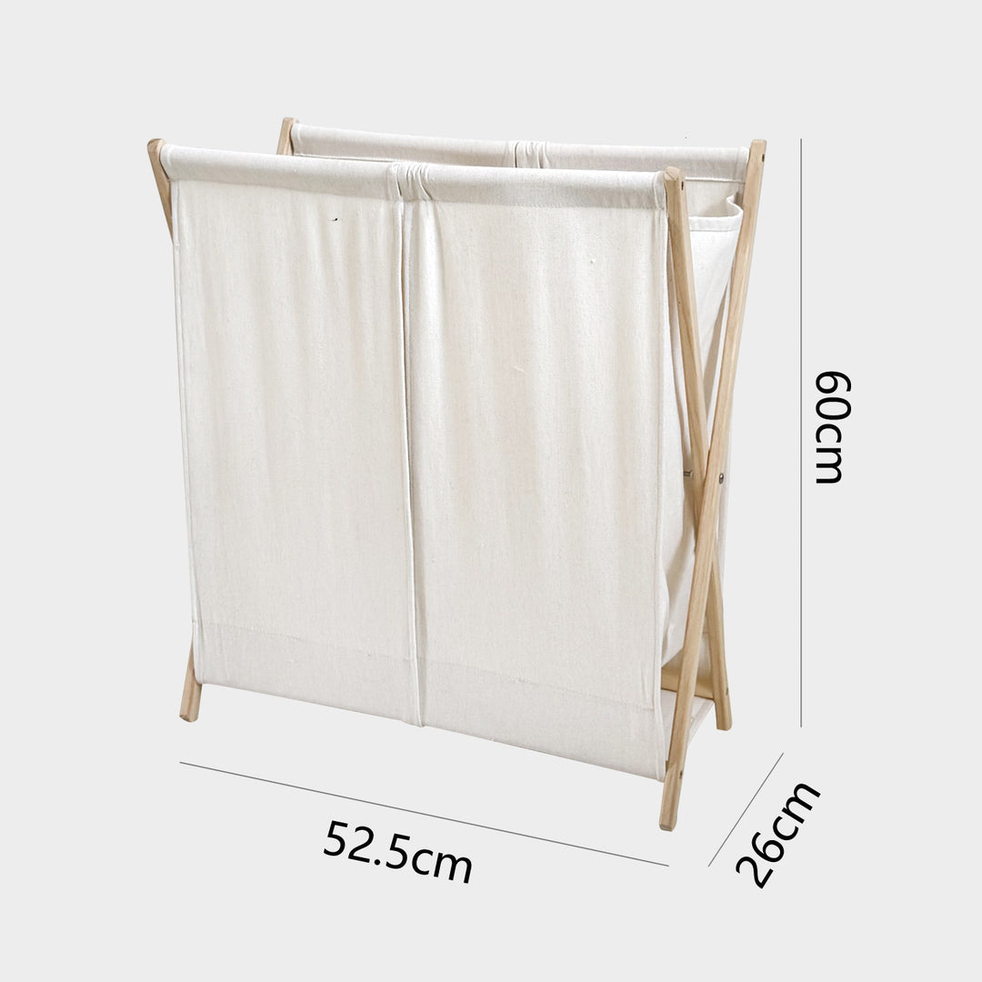 Laundry basket with practical folding mechanism Kalsten