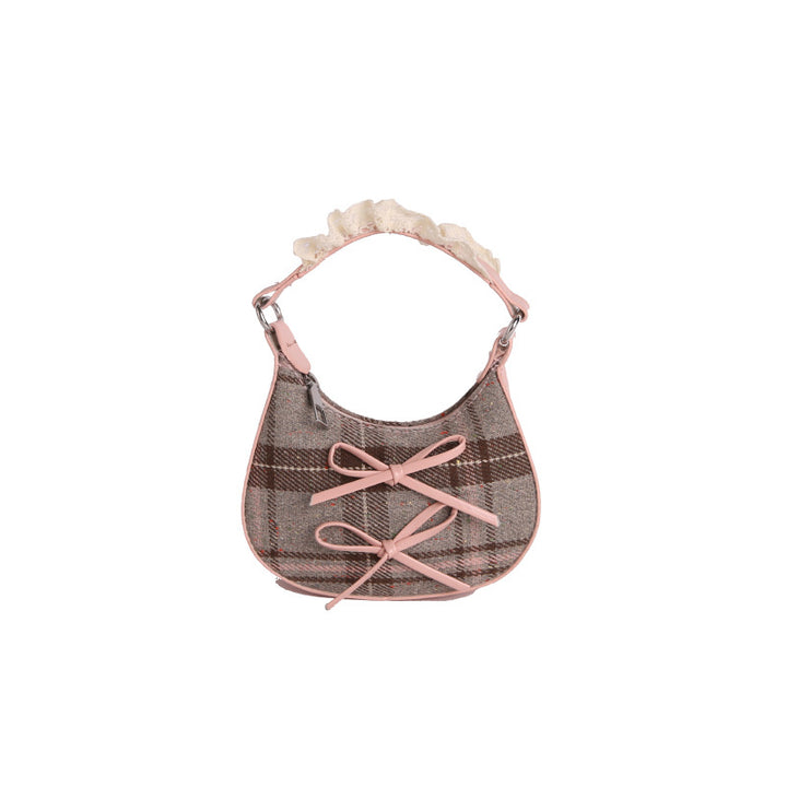 WoStylish Plaid Patterned Handbag Kalsten