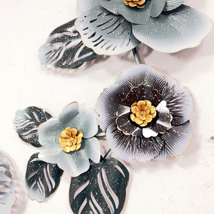 Floral Metal Wall Art Sculpture Kalsten 1789208529