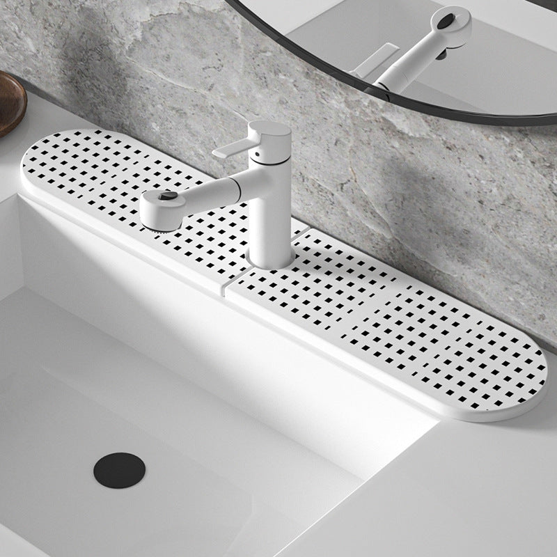 Decorative Sink Faucet Protector Mat