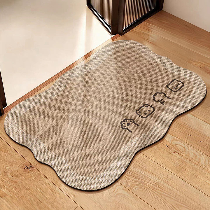 Decorative Pet-Themed Area Mat