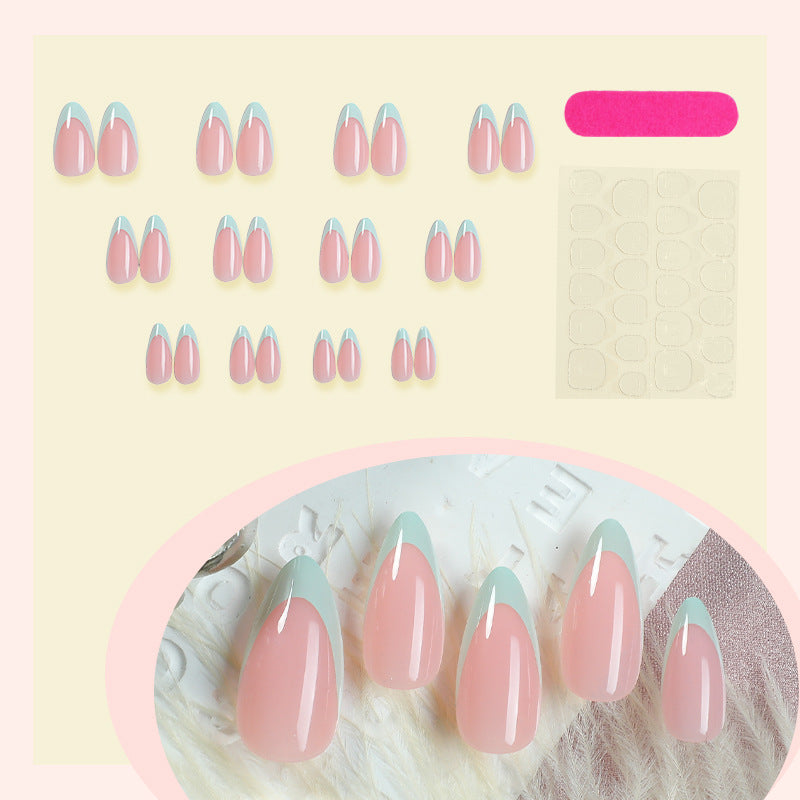 Elegant Press-On Nail Set with Soft Gel Finish Kalsten