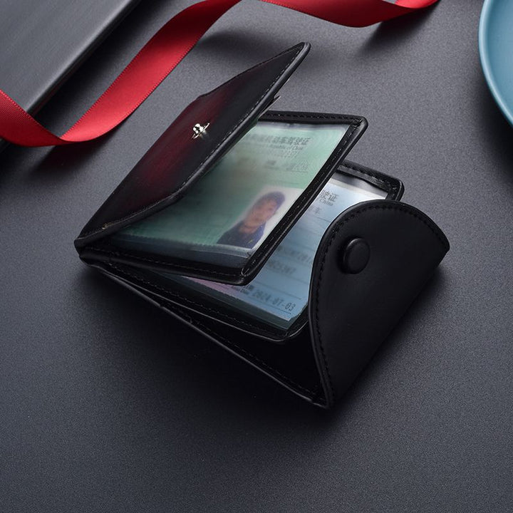 Premium Leather Business Card Holder Kalsten