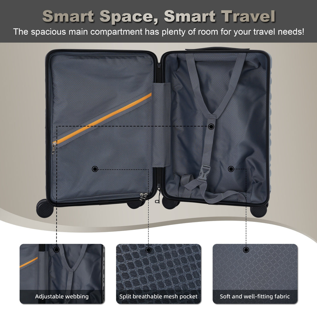 Lightweight Spinner Suitcase Kalsten