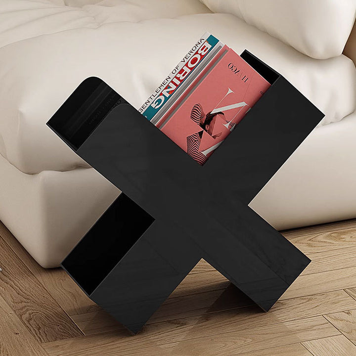Modern Geometric Magazine Rack