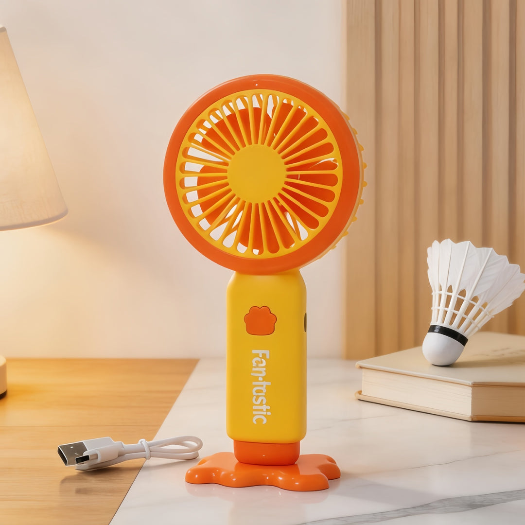 Women's Portable Mini Hand Fan with Flexible Design Kalsten
