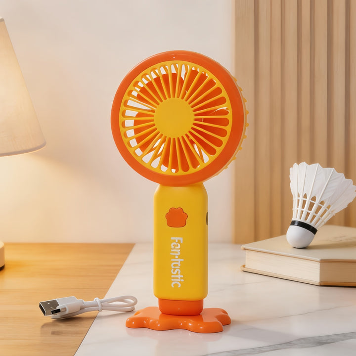 Women's Portable Mini Hand Fan with Flexible Design Kalsten